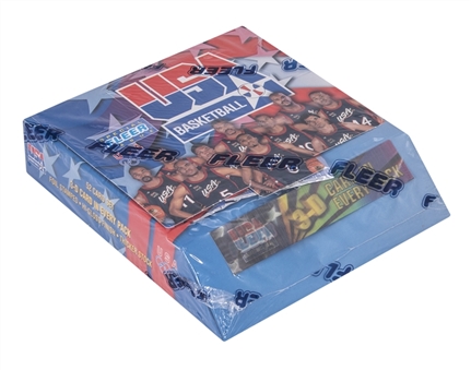 1996 Fleer USA Basketball Special Issue Wax Box
